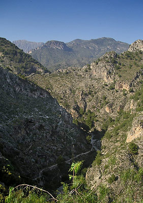 Another breathtaking view of the sierra showing both its subtle beauty and brutal severity.